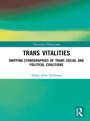 cover image of Trans Vitalities